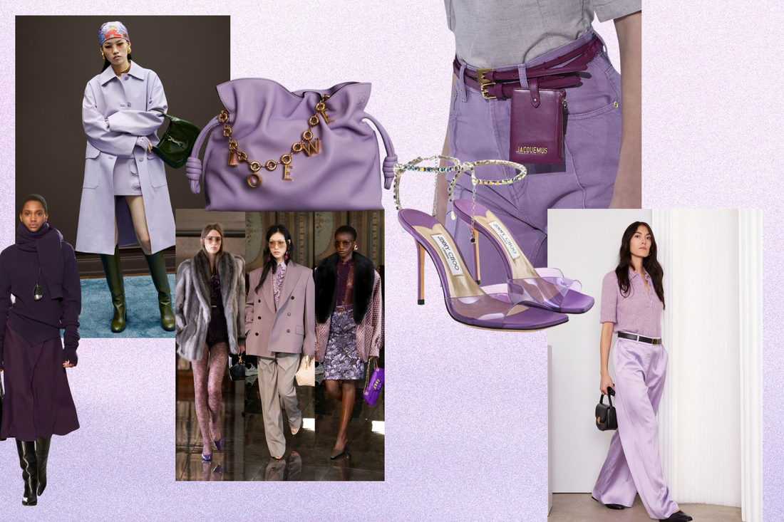 Purple is the new black: como o roxo está dominando o guarda roupas das it girls e as passarelas